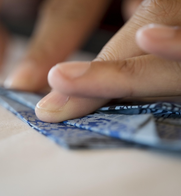 Stitching quality and print adhesion